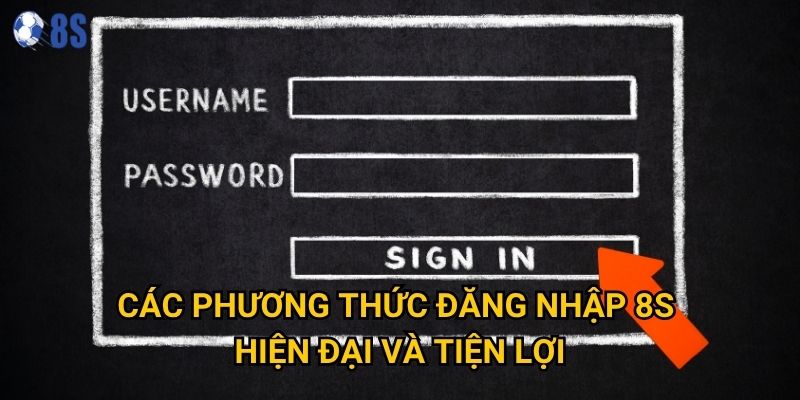 Tại sao việc đăng nhập vào 8s lại quan trọng đối với người chơi? 1 Các phương thức đăng nhập 8s hiện đại và tiện lợi