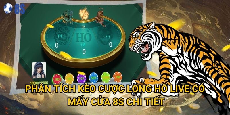 Người chơi thắc mắc kèo cược long hổ live có mấy cửa tại 8s? 2 Phân tích kèo cược long hổ live có mấy cửa 8s chi tiết